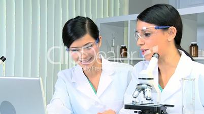 Male Doctor in Laboratory with Medical Students