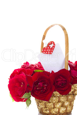 Basket of roses