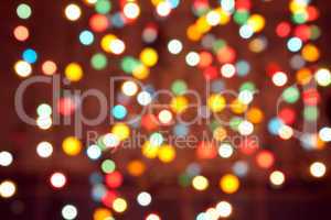 Defocused light