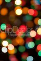 Defocused light