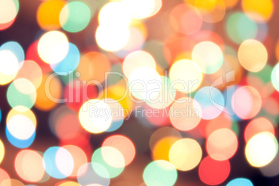 Defocused light