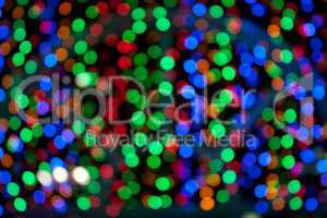 Defocused light