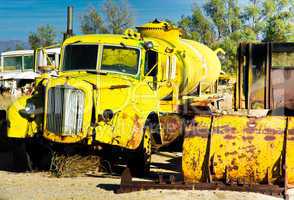 Yellow Water Truck