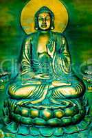 Budha Sitting on a Lotus