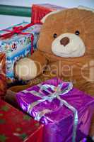 Teddy and Christmas Presents