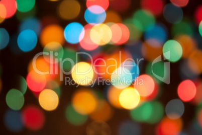 Defocused light