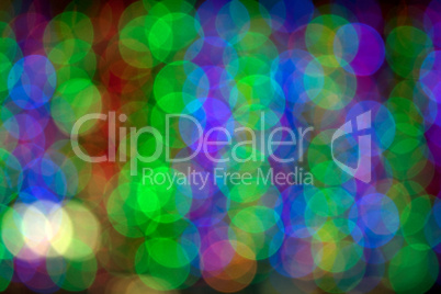 Defocused light