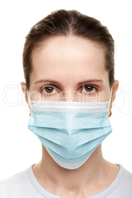 Women in medicine mask