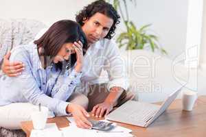 Couple worried about their finances