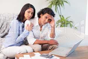Frustrated couple underestimated their spending