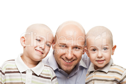 Father and sons