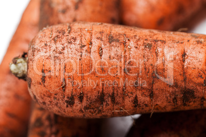 Carrot vegetable heap