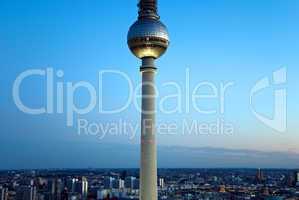 berlin skyline tv tower