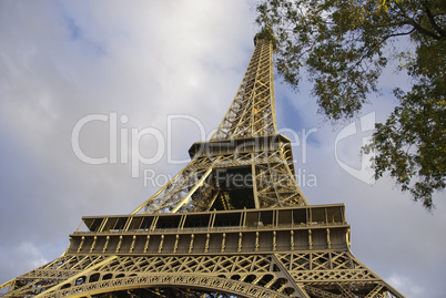 Colors of Tour Eiffel in Paris