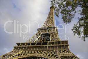 Colors of Tour Eiffel in Paris