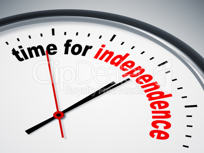 time for independence