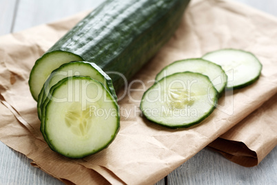 Geschnittene Gurke - Sliced Cucumber