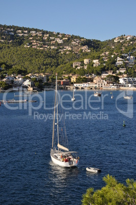 Boot bei Port d'Andratx, Mallorca