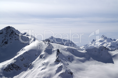 Snowy mountains