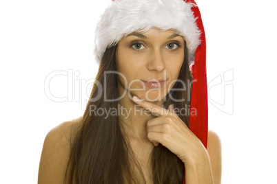 Christmas woman