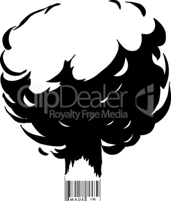 Explosion and bar code