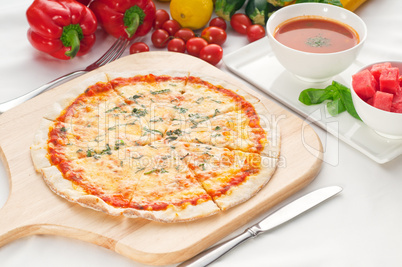 Italian original thin crust pizza