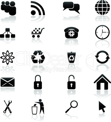 Web icons