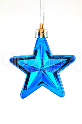 Blue star  for Christmas tree
