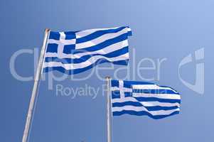Griechenlandflaggen