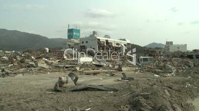 Tsunami Destruction And Aftermath In Japan