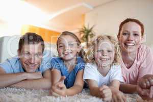 Family on the floor