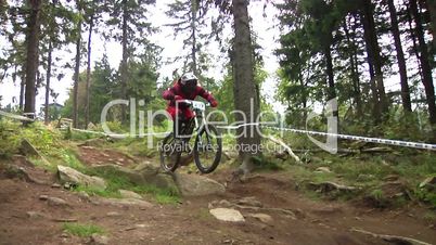 MTB Downhill Rennen