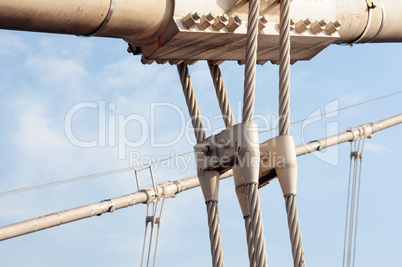 Steel cable structure