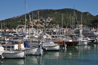 Yachthafen in Port d'Andratx, Mallorca