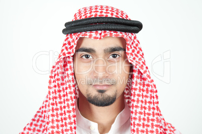 Close up of an arab man