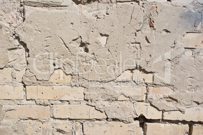 Background from high detailed fragment stone wall