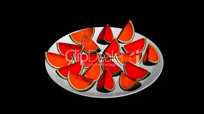 A plate of oranges.fruit,plates,dishes,fresh,citrus,food,juice,healthy,sweet,slice,organic,diet,nature,
