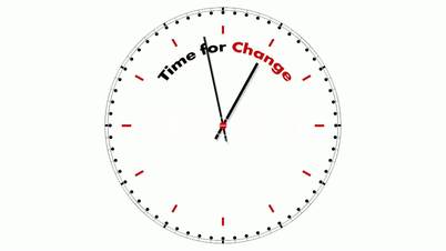 Clock: Time for Change