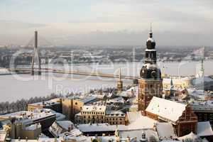 panorama of Riga