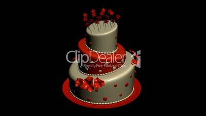 Delicious birthday cake.food,party,celebration,sweet,dessert,happy,candle,anniversary,celebrate,sugar,