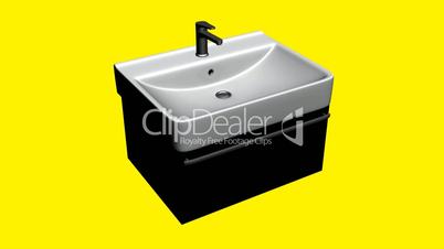 Luxurious wash basin.bathroom,modern,tap,faucet,clean,water,white,home,luxury,design,apartment,interior,wet,indoor,