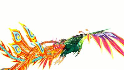 Flying Phoenix.bird,design,art,wing.