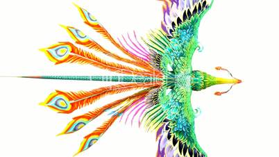 Flying Phoenix.bird,design,art,wing.