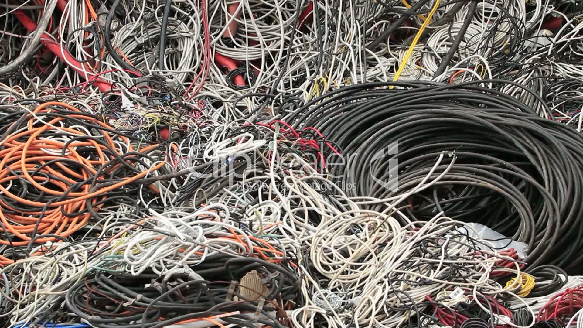 Kabel Cable Recycling: Lizenzfreie Stock Videos und Clips