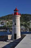 Leuchtturm in Port d'Andratx, Mallorca