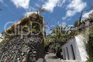 The town of Masca in Teneriffe, Spain