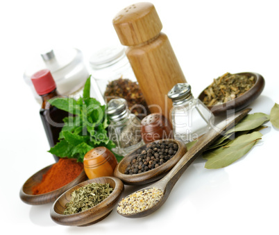 spices arrangement