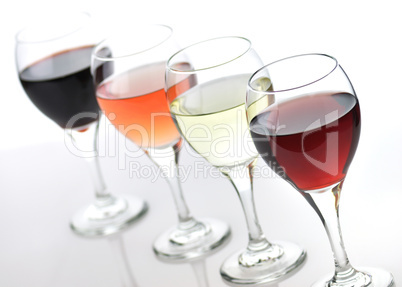 wine glasses