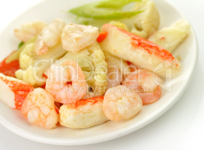 seafood plate