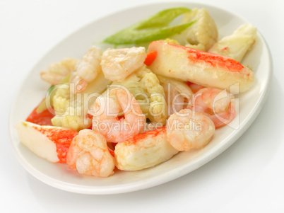 seafood plate